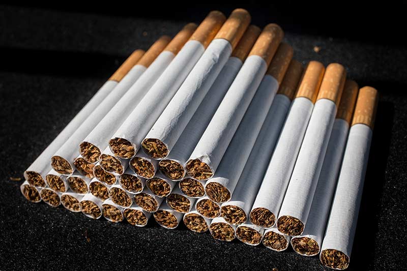Import and export of cigarettes